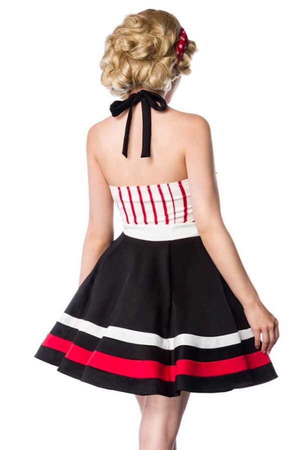 Robe tour de cou - noir/rouge/blanc - M-Belsira – Image 3