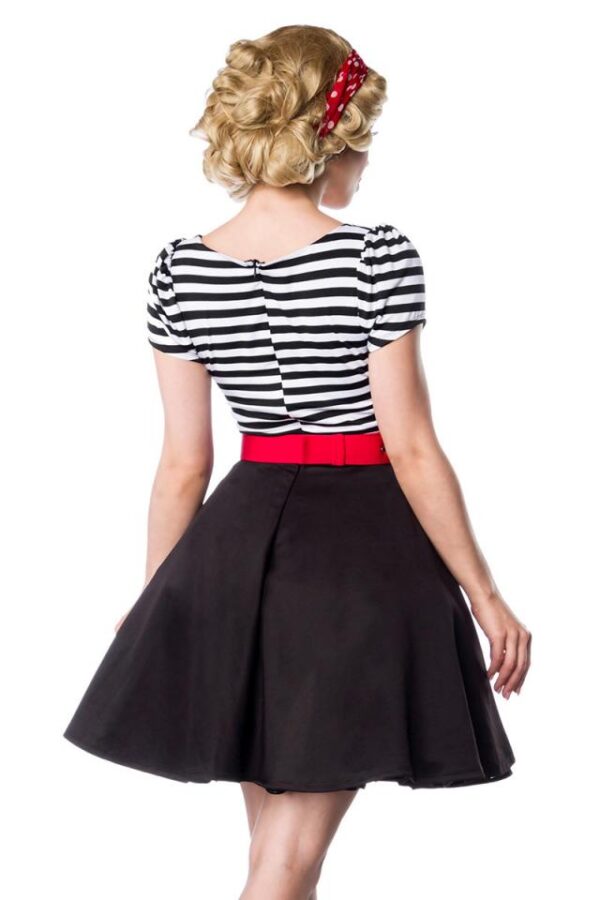 Robe en jersey - noir/blanc - 3XL-Belsira – Image 3