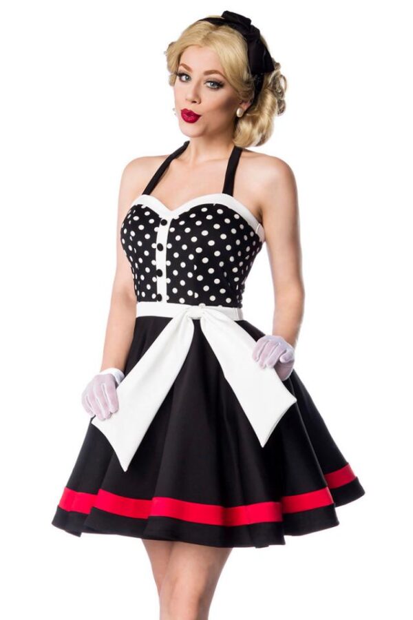 Robe tour de cou - noir/blanc/rouge - 2XL-Belsira – Image 2