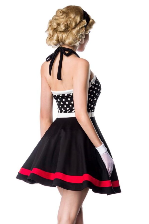 Robe tour de cou - noir/blanc/rouge - 2XL-Belsira – Image 3