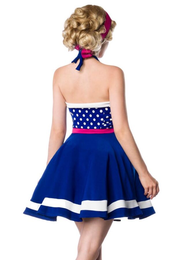 Robe tour de cou - bleu/rose/blanc - XL-Belsira – Image 3