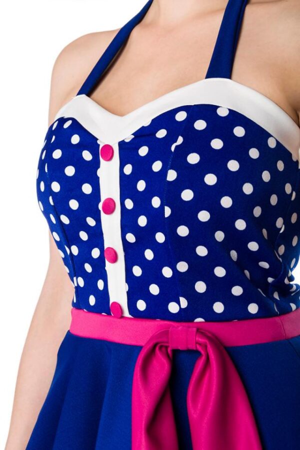 Robe tour de cou - bleu/rose/blanc - XL-Belsira – Image 4
