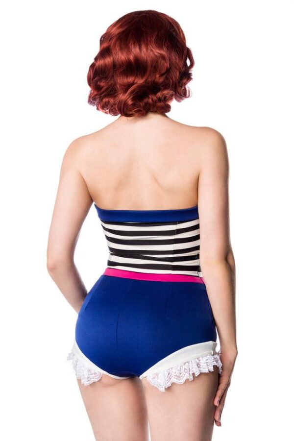 Body avec Quilling - bleu/rose/blanc - XL-Belsira – Image 4