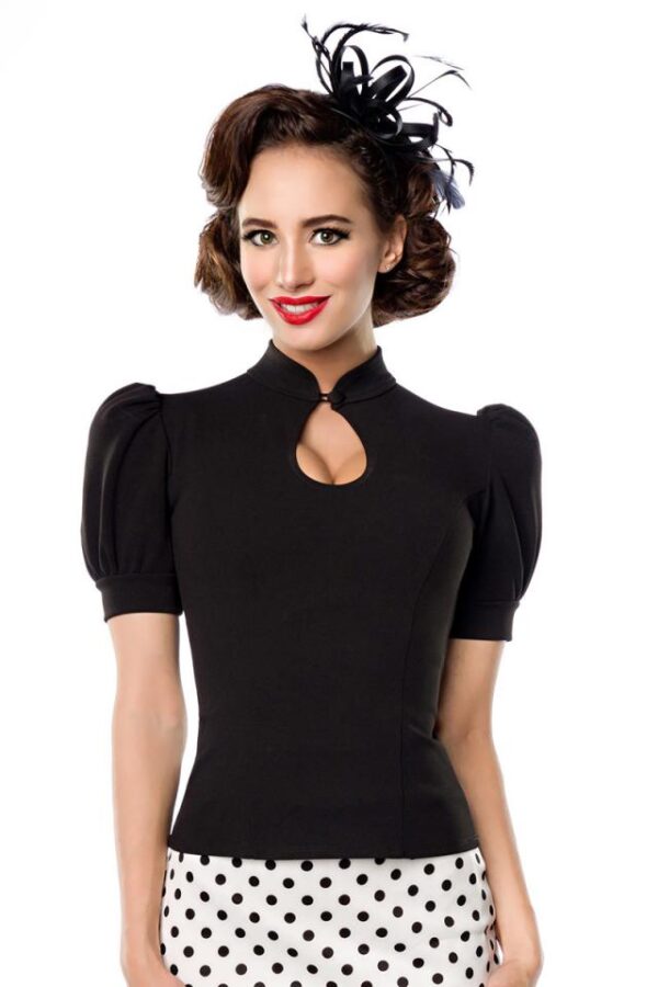Chemise en jersey - noir - S-Belsira – Image 2