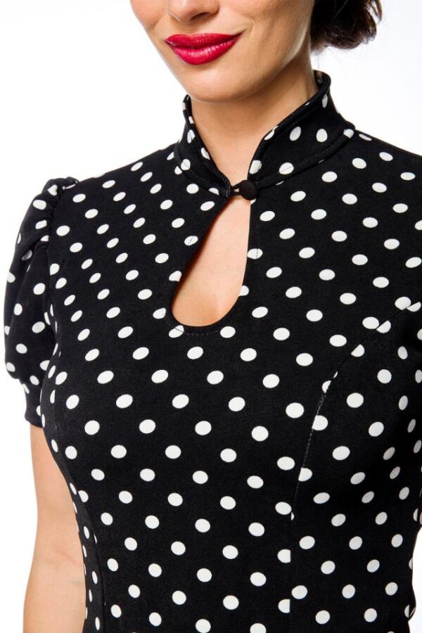 Chemise en jersey - noir/blanc - 4XL-Belsira – Image 4