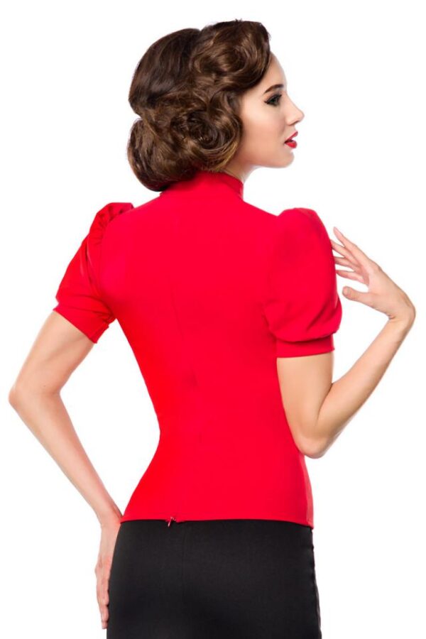 Chemise en jersey - rouge - XXS-Belsira – Image 3