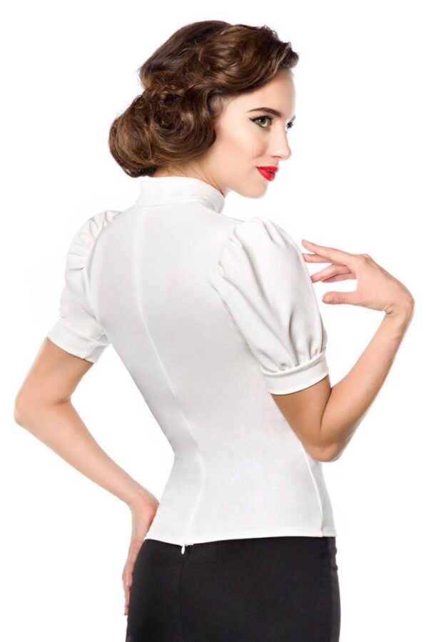 Chemise en jersey - blanc - 2XL-Belsira – Image 3