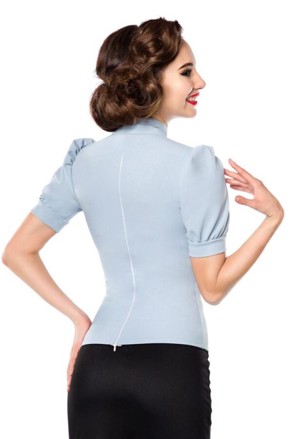 Chemise en jersey - bleu clair - 2XL-Belsira – Image 3