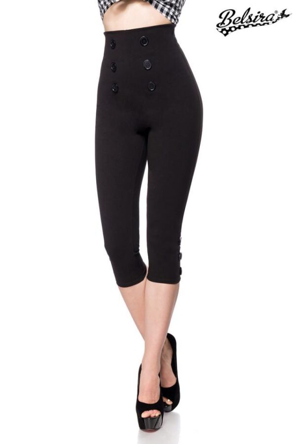 Pantalon Capri - noir - XS-Belsira