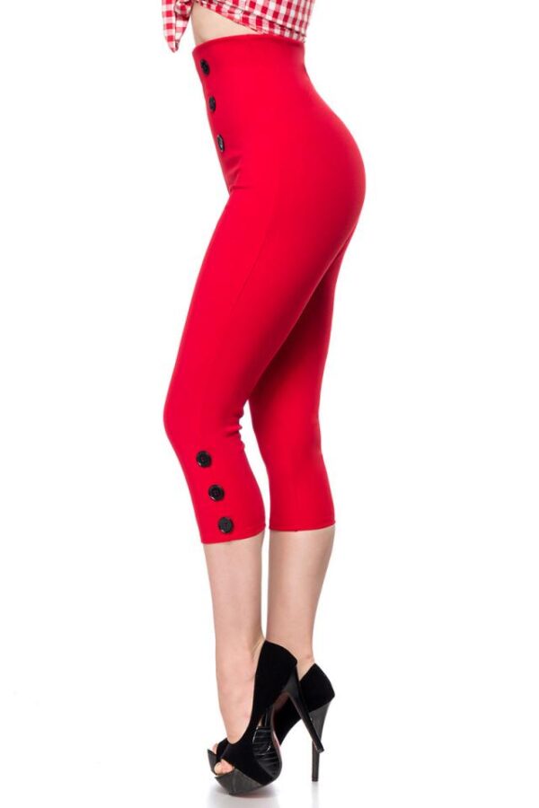 Pantalon Capri - rouge - 2XL-Belsira – Image 3