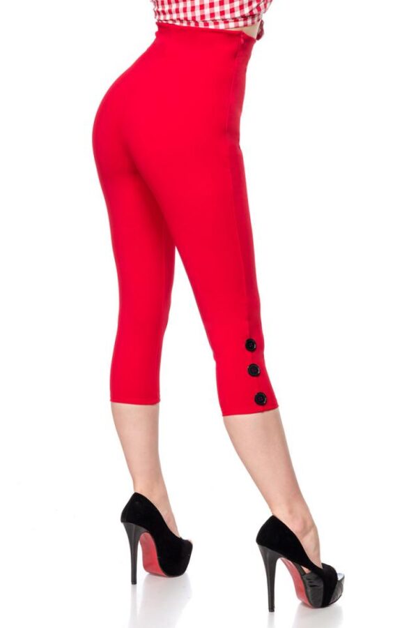 Pantalon Capri - rouge - 2XL-Belsira – Image 4