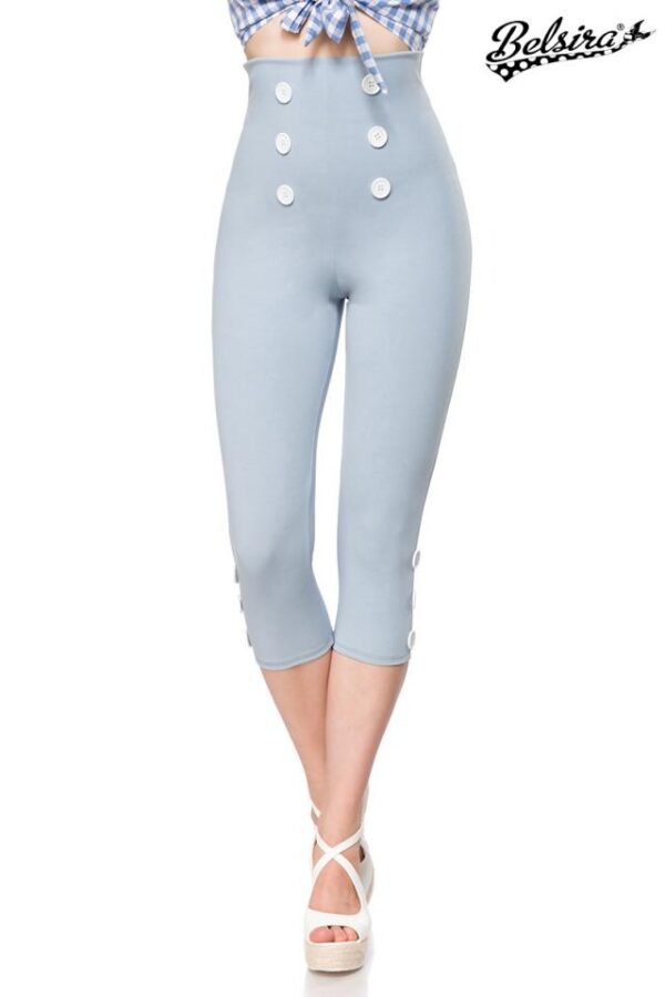 Pantalon Capri - bleu clair - 3XL-Belsira
