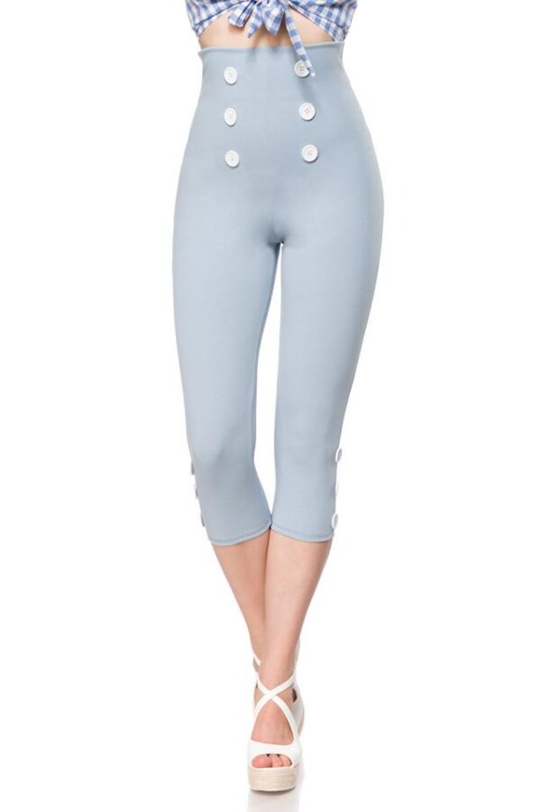 Pantalon Capri - bleu clair - 3XL-Belsira – Image 2