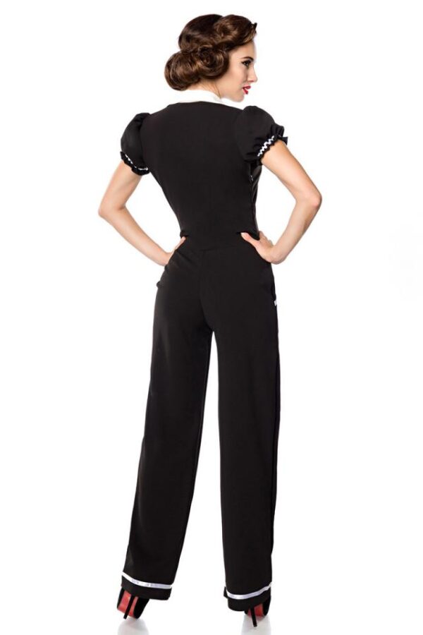 Salopette - noir/blanc - XL-Belsira – Image 3