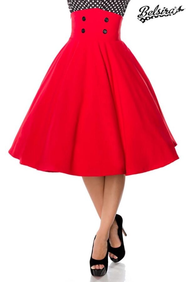 Jupe Cercle - rouge - M-Belsira