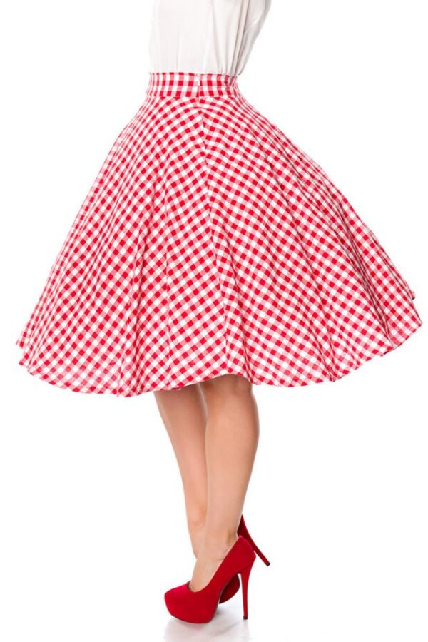 Jupe Cercle - rouge/blanc - 2XL-Belsira – Image 3