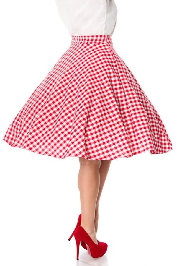 Jupe Cercle - rouge/blanc - 2XL-Belsira – Image 4