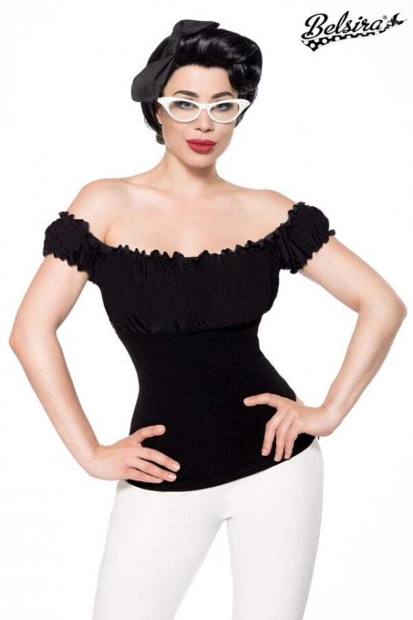 Haut en jersey - noir - S-Belsira