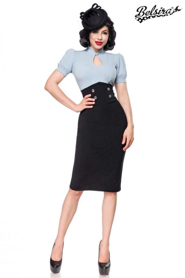 Jupe crayon - noir - XXS-Belsira