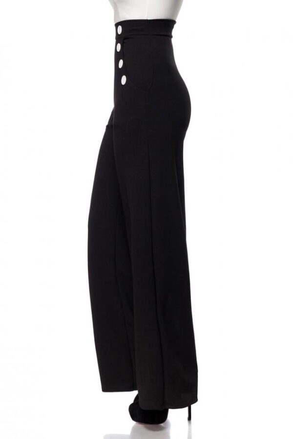 Pantalon Marlene - noir/blanc - XXS-Belsira – Image 4