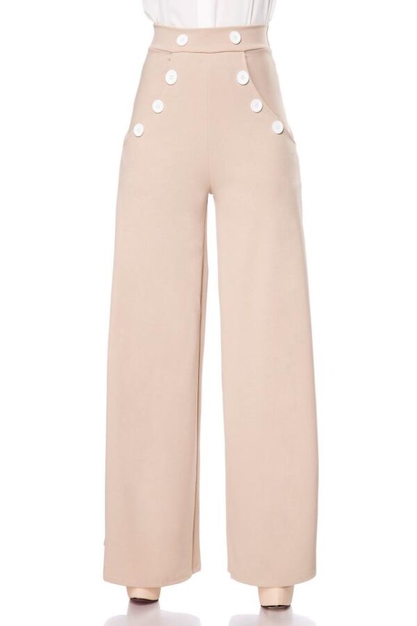 Pantalon Marlène - beige - 2XL-Belsira – Image 3