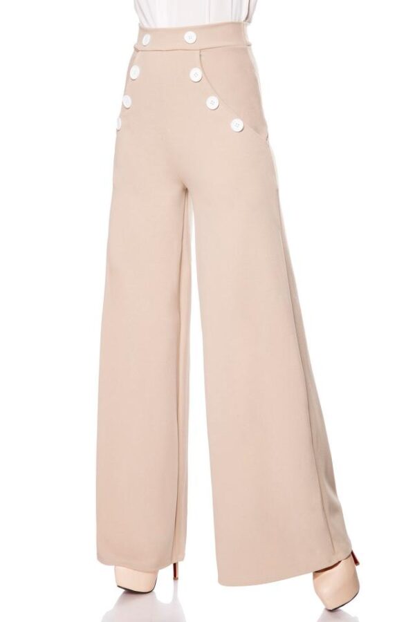 Pantalon Marlène - beige - 2XL-Belsira – Image 4