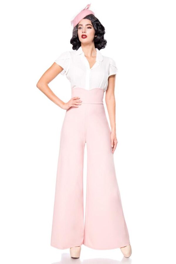 Pantalon Marlene - rose - S-Belsira – Image 2
