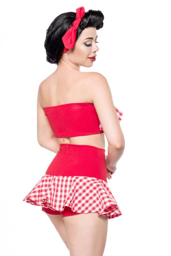 Set rétro - rouge/blanc - XS-Belsira – Image 3