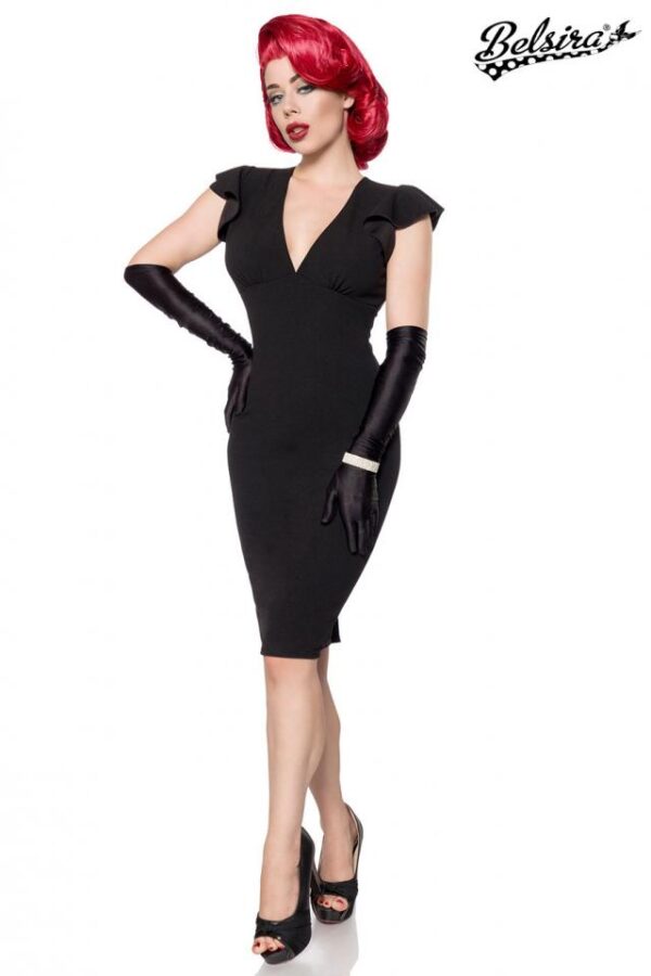 Robe Rétro - noir - XS-Belsira