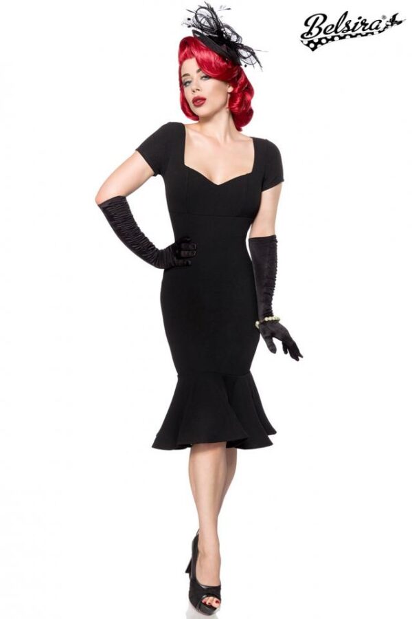 Robe Rétro - noir - 3XL-Belsira