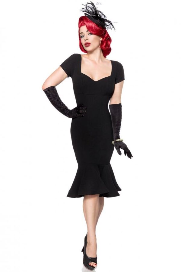 Robe Rétro - noir - 3XL-Belsira – Image 2