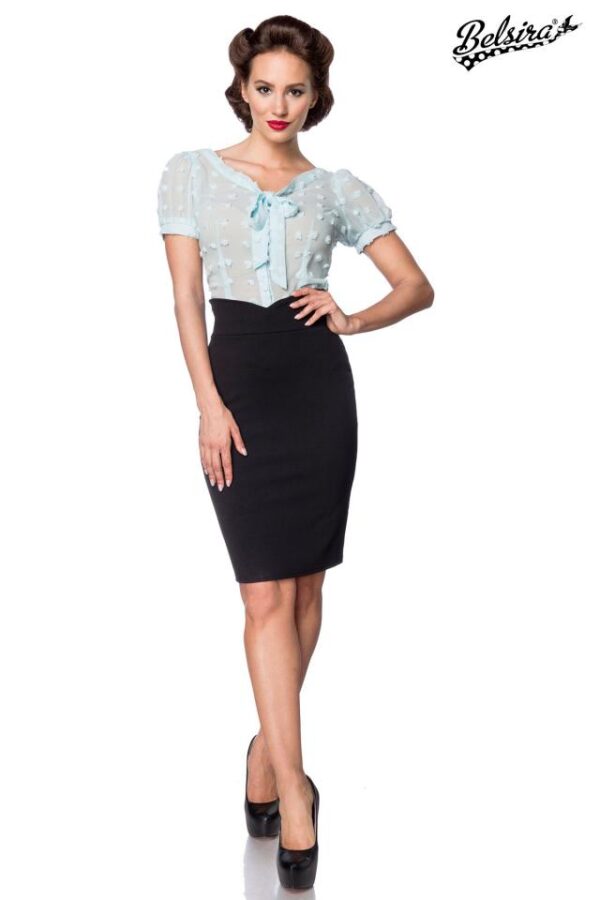 Jupe Crayon - noir - S-Belsira