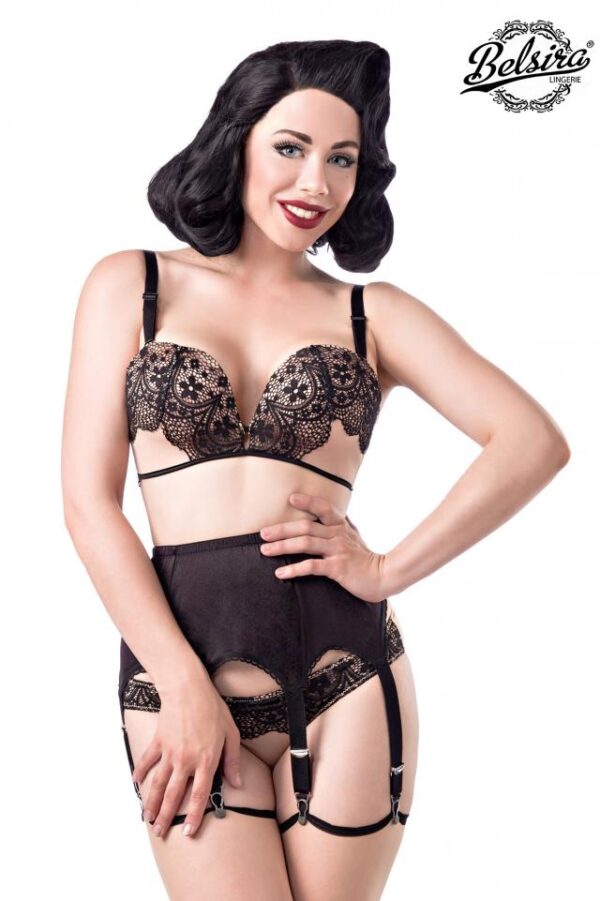 Ensemble soutien- Belsira - beige/noir -Belsira