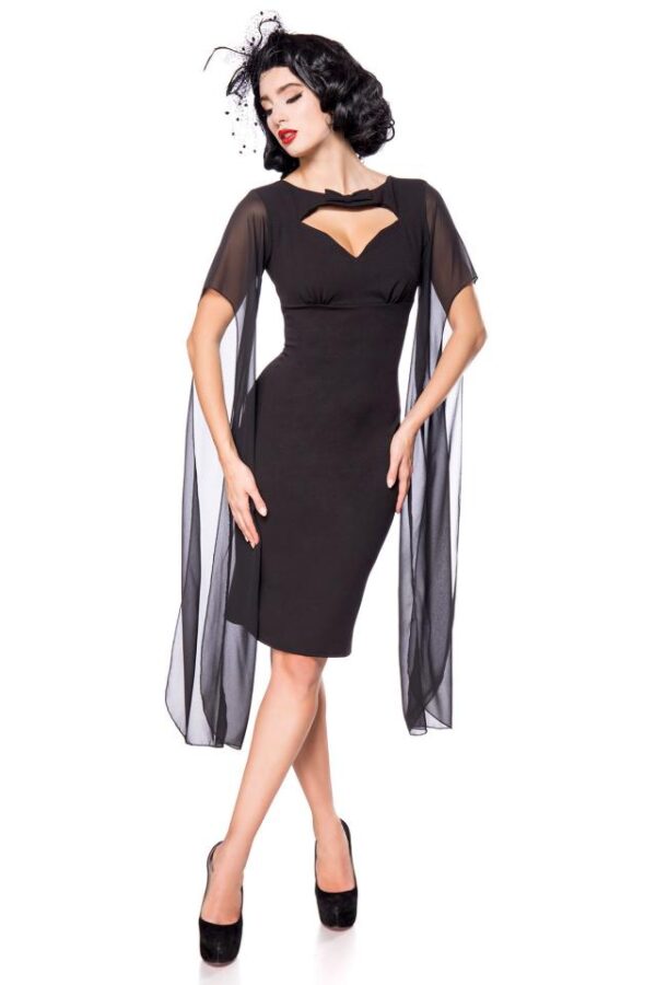 Robe Rétro - noir - 4XL-Belsira – Image 2