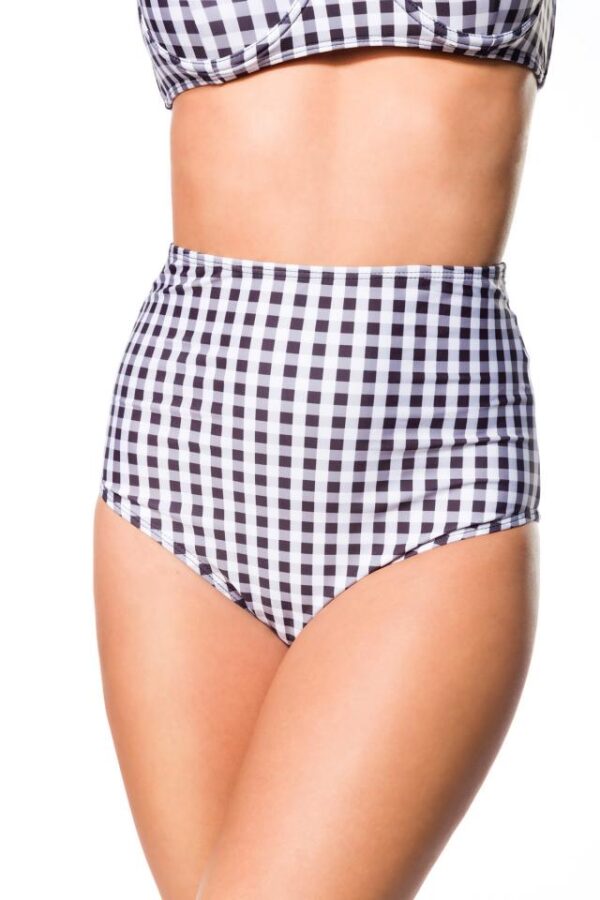 Culotte de bikini - noir/blanc - M-Belsira – Image 2