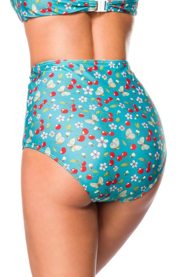 Culotte de bikini - vert/blanc - 2XL-Belsira – Image 3