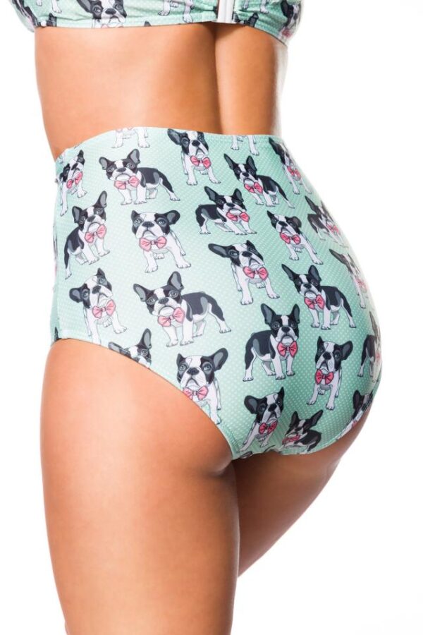 Culotte de bikini - bleu/blanc/noir - 2XL-Belsira – Image 3