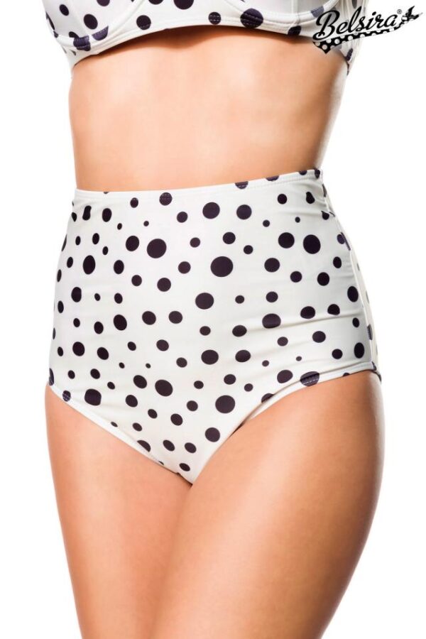 Culotte de bikini - crème/noir - M-Belsira
