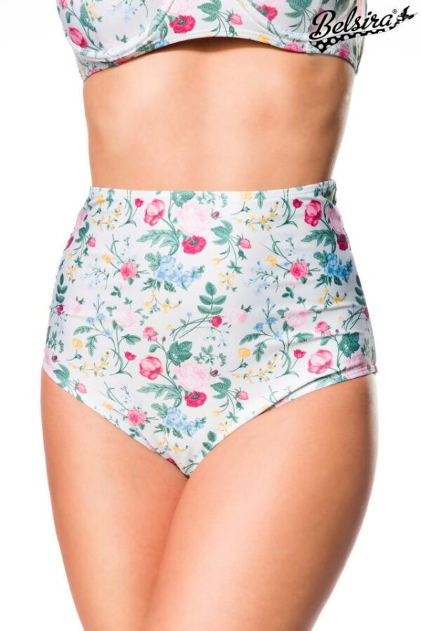 Culotte de bikini - vert/rose/jaune - L-Belsira