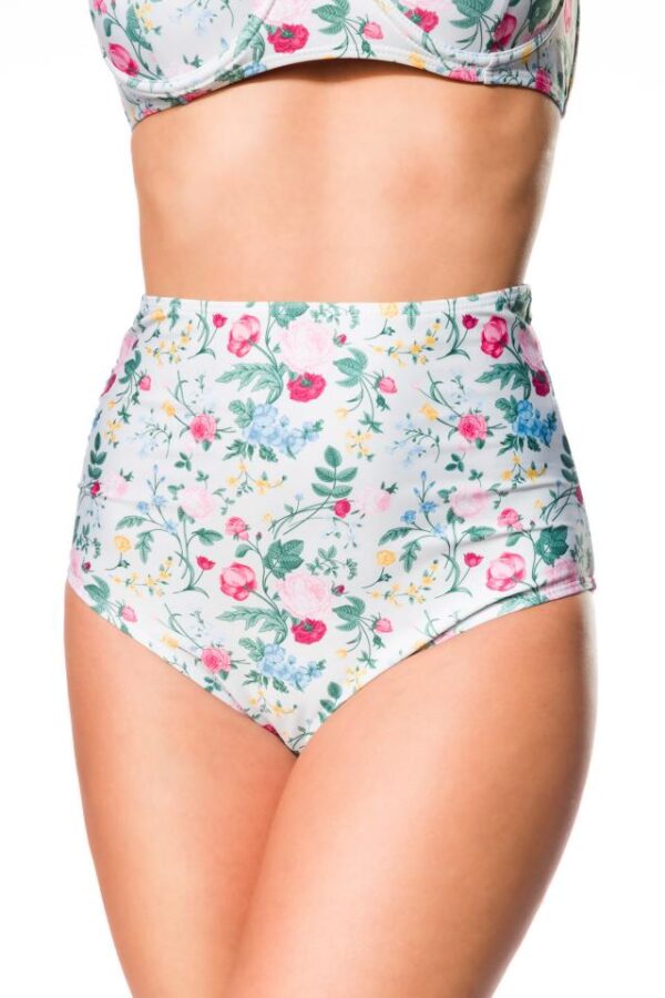 Culotte de bikini - vert/rose/jaune - L-Belsira – Image 2
