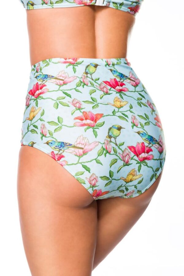 Culotte de bikini - bleu/rose/vert - 2XL-Belsira – Image 3