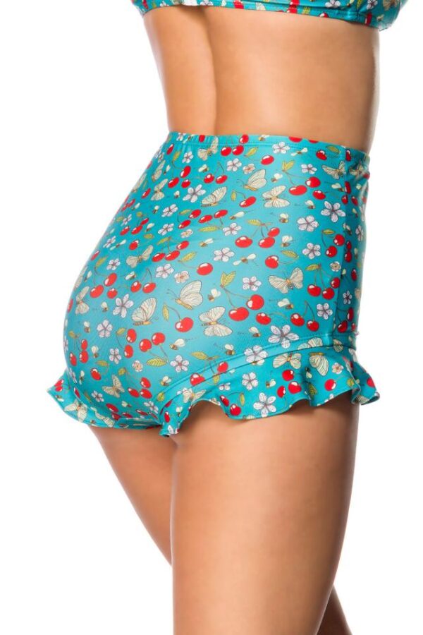 Culotte de bikini - vert/blanc - L-Belsira – Image 3