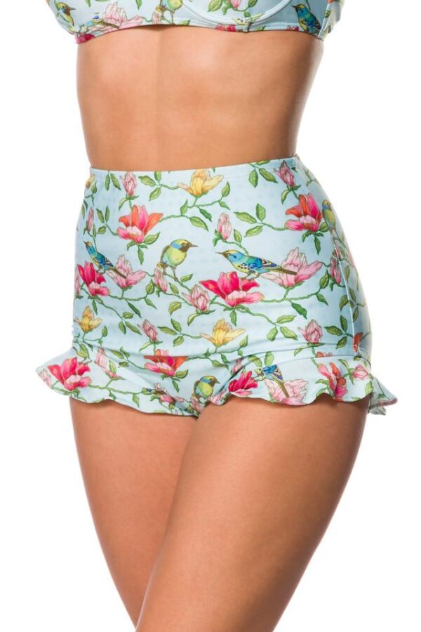 Culotte de bikini - bleu/rose/vert - S-Belsira – Image 2