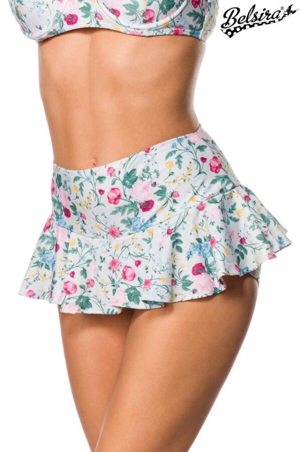 Jupe de bain - vert/rose/jaune - 2XL-Belsira