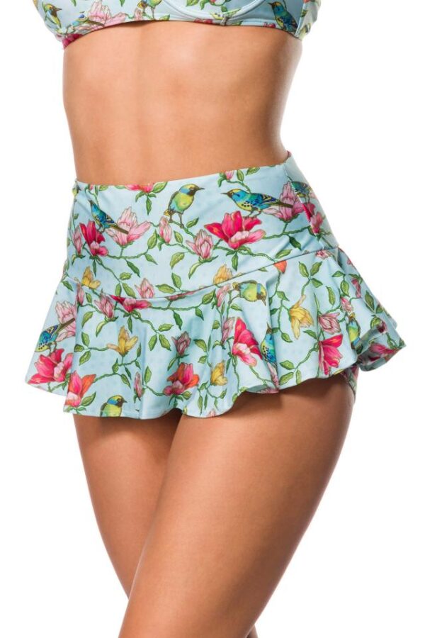 Jupe de bain - bleu/rose/vert - 2XL-Belsira – Image 2