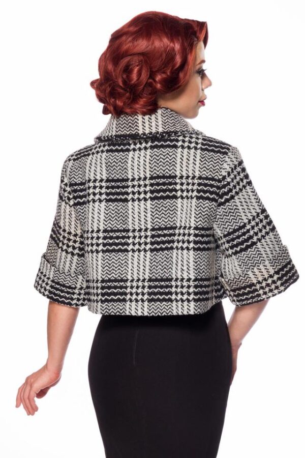 Belsira Veste Premium avec Laine - noir/blanc - S-Belsira – Image 4