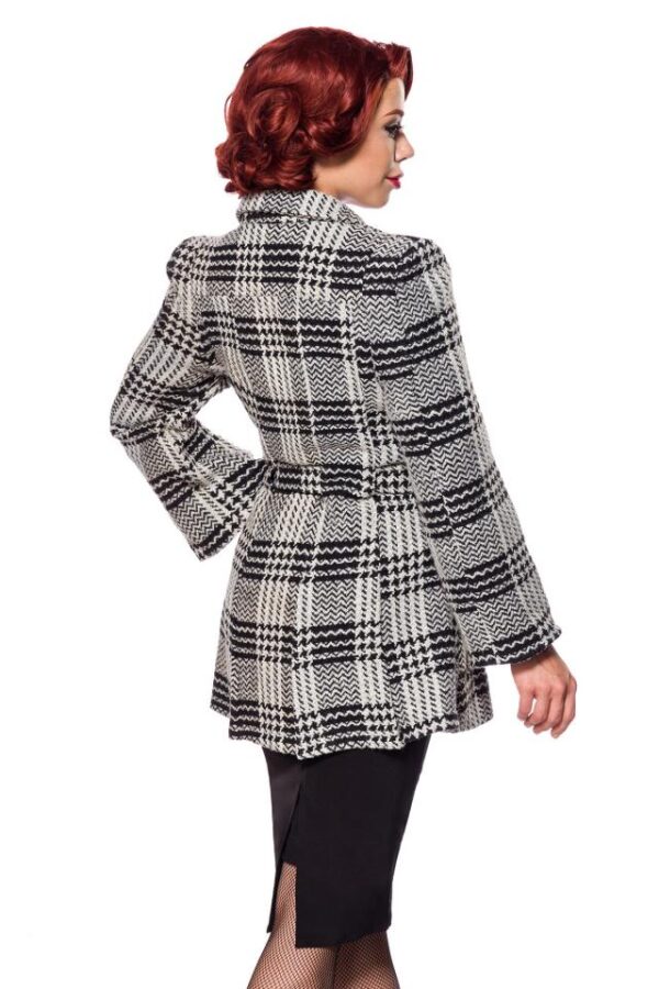 Belsira Premium Blazer avec Ceinture - noir/blanc - S-Belsira – Image 4