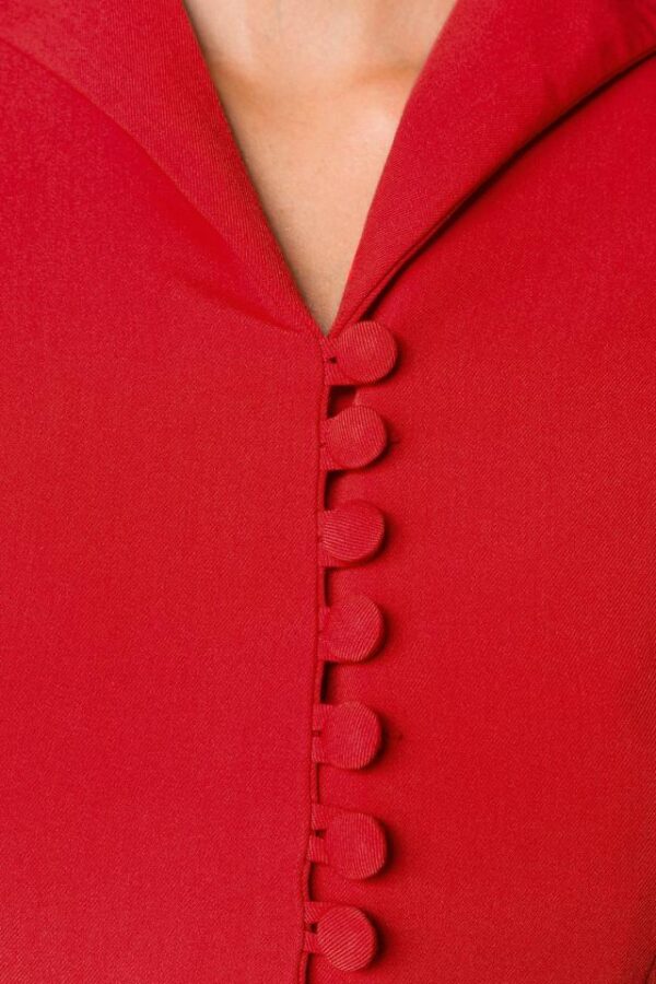Robe Rétro Premium - rouge - 3XL-Belsira – Image 4