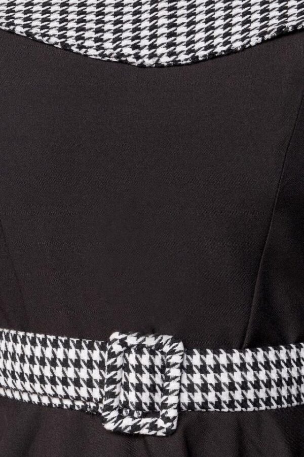 Robe Swing Vintage - noir/blanc - 3XL-Belsira – Image 4