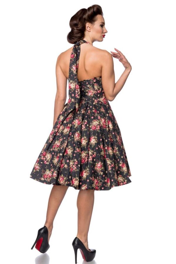 Robe Corsage Vintage - noir/rose/vert - 3XL-Belsira – Image 3